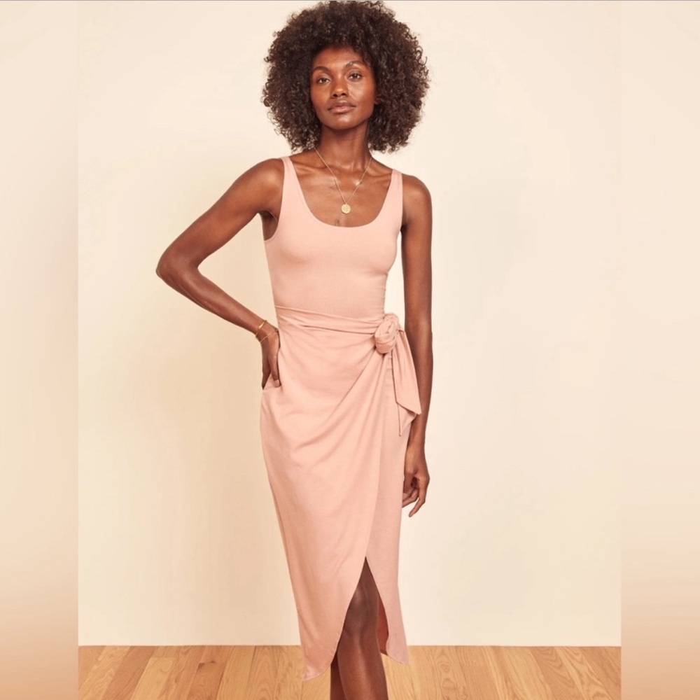 Reformation Kaila Dress Pink